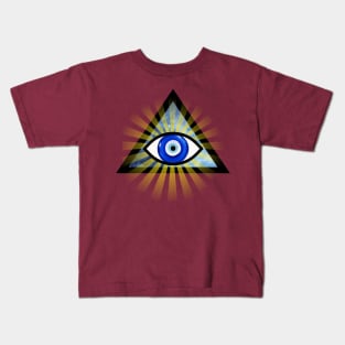 Evil Eye Protection - All Seeing Eye Kids T-Shirt